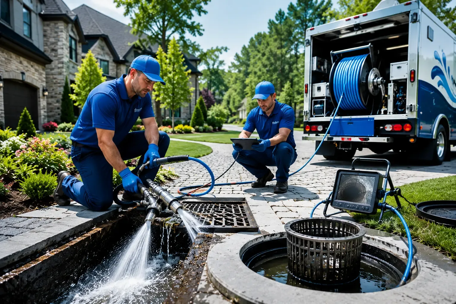 Local outdoor drain cleaning professionals in Andover, MN